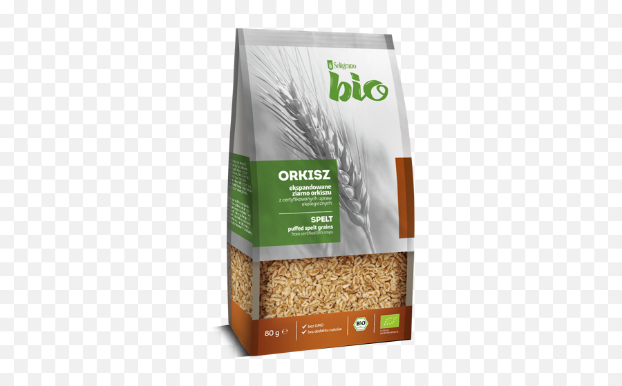 Puffed Spelt Bio - Soligrano Bio Products Products Soligrano Owies Z Porzeczk Eko 150 G Png,Grains Png