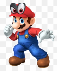 Super Smash Bros - Super Smash Bros Wii U Mario Png,Cappy Png