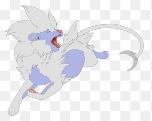 Luxray Pokesona Drawn For A Friend - Luxray Pokesona Png,Luxray Png