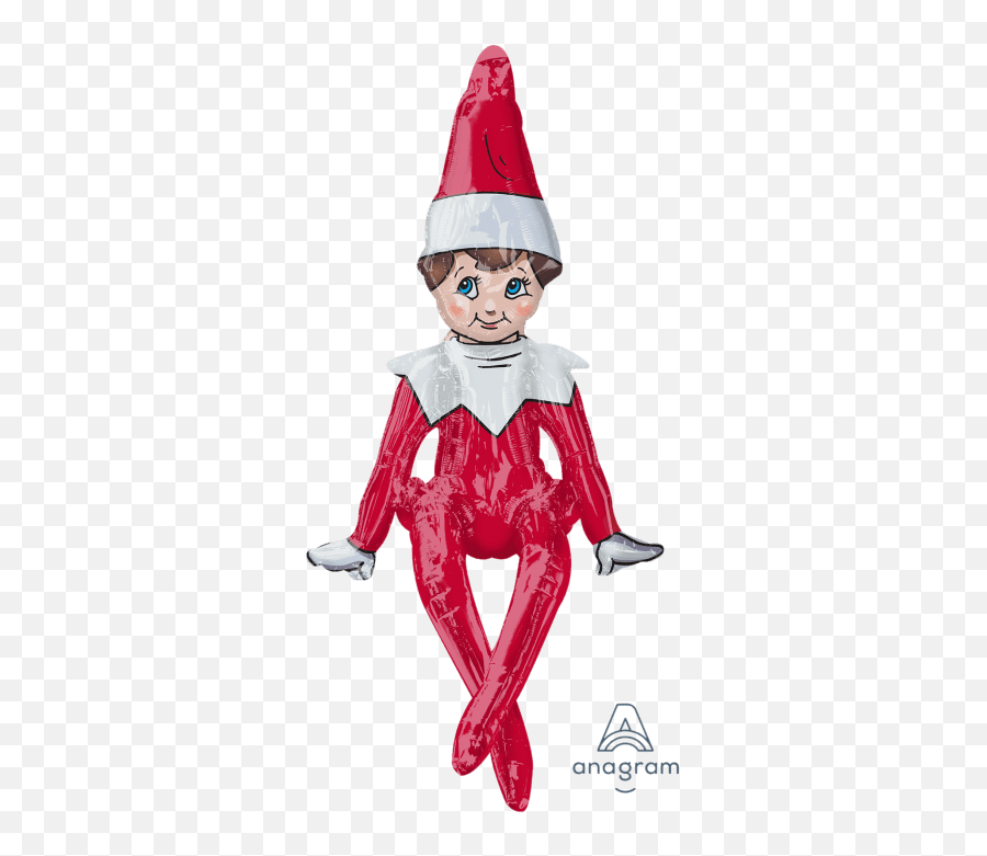 Sitting Elf - Balloon Png,Elf On The Shelf Logo