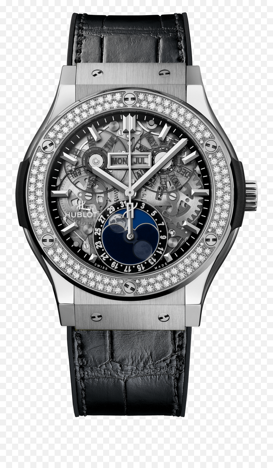 Classic Fusion Aerofusion Moonphase - Hublot Classic Fusion Png,Moon Phase Png