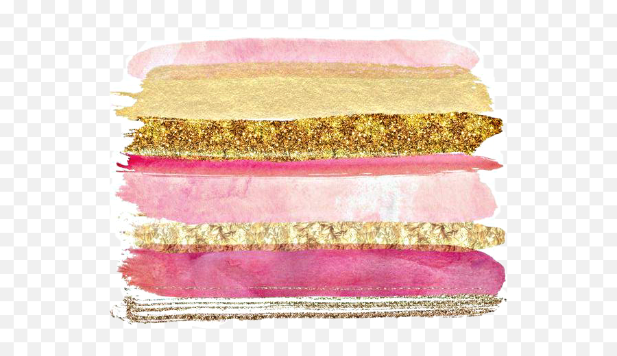 Pinks Gold Glitter Sticker By Kimmy Bird Tasset - Decorative Png,Gold Glitter Background Png