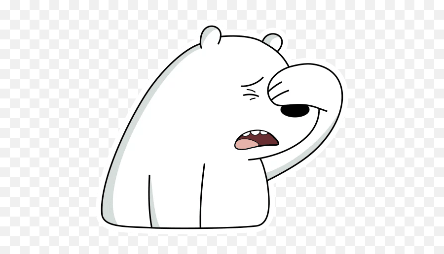 Sticker Maker - Ice Bear Mentahan Buat Stiker Wa Png,Gambar Icon Lucu