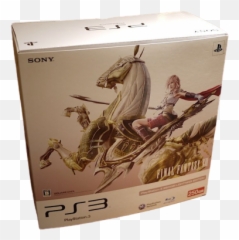 Ps3 Slim Final Fantasy Xiii Lightning - Playstation png