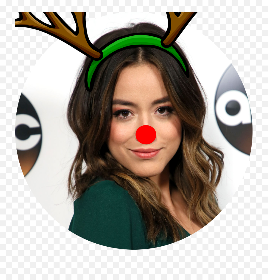 Chloe Christmas Icons - For Adult Png,Chloe Bennet Icon