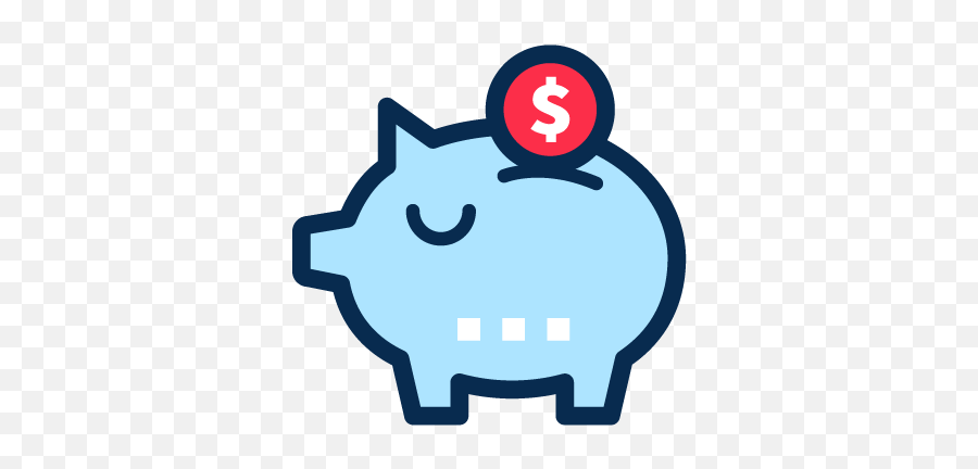 Product - Atlas Language Png,Blue Piggy Bank Icon
