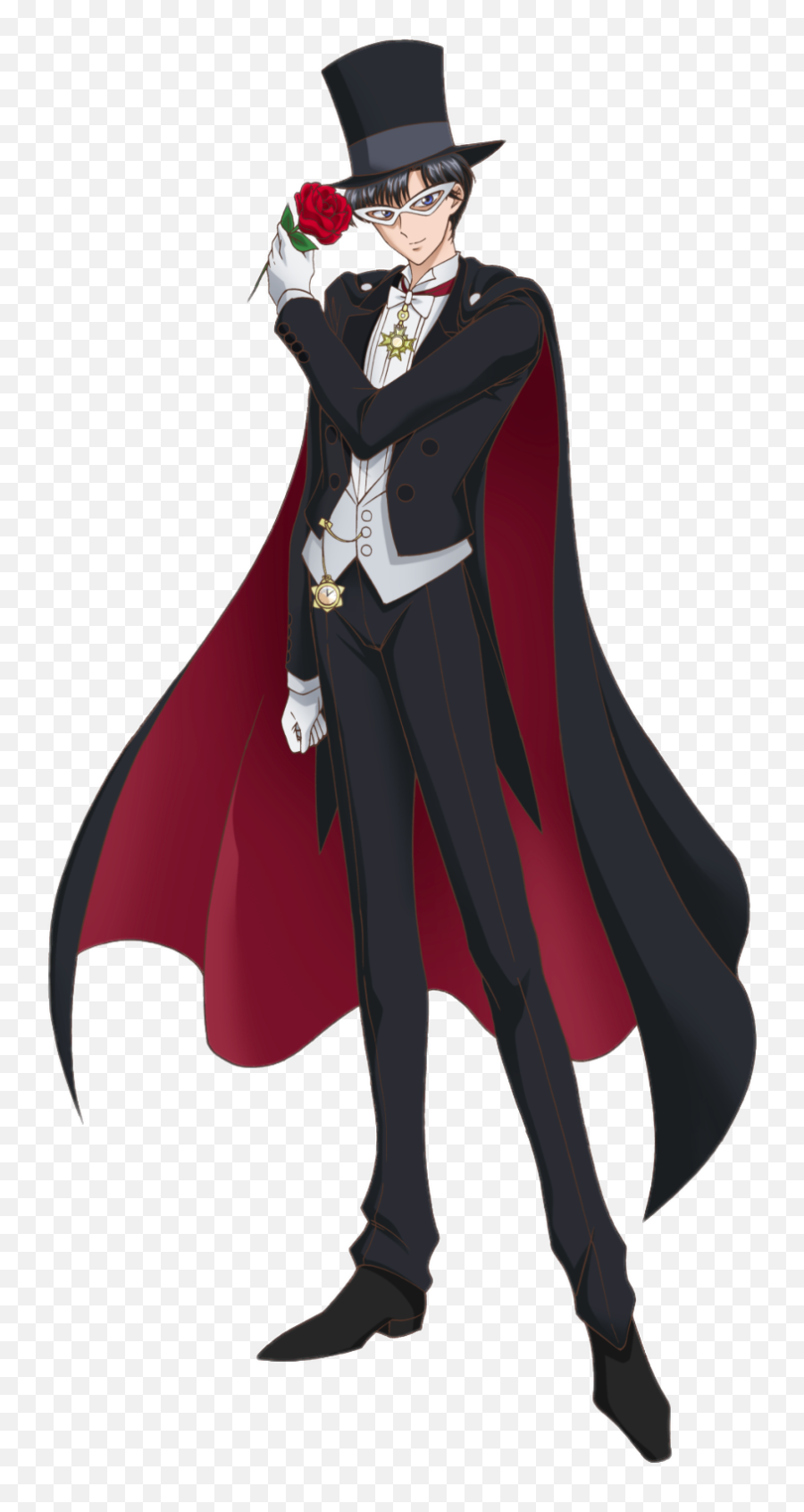 Sailor - Sailor Moon Tuxedo Mask Holding Rose Png,Sailor Moon Aesthetic ...