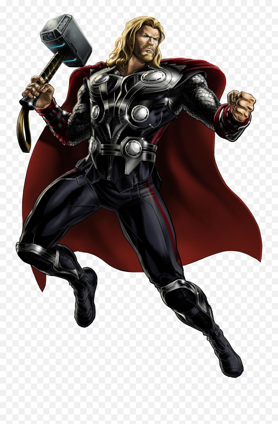 Thor Marvel Avengers Alliance Transparent Cartoon - Jingfm Png,Avengers Transparent