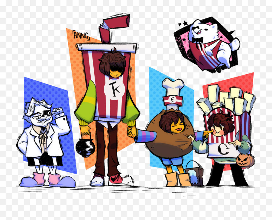 Actual Kfcanngrepost Because It Got Removed Undertale - Deltarune Kfc Png,Kfc Colonel Icon