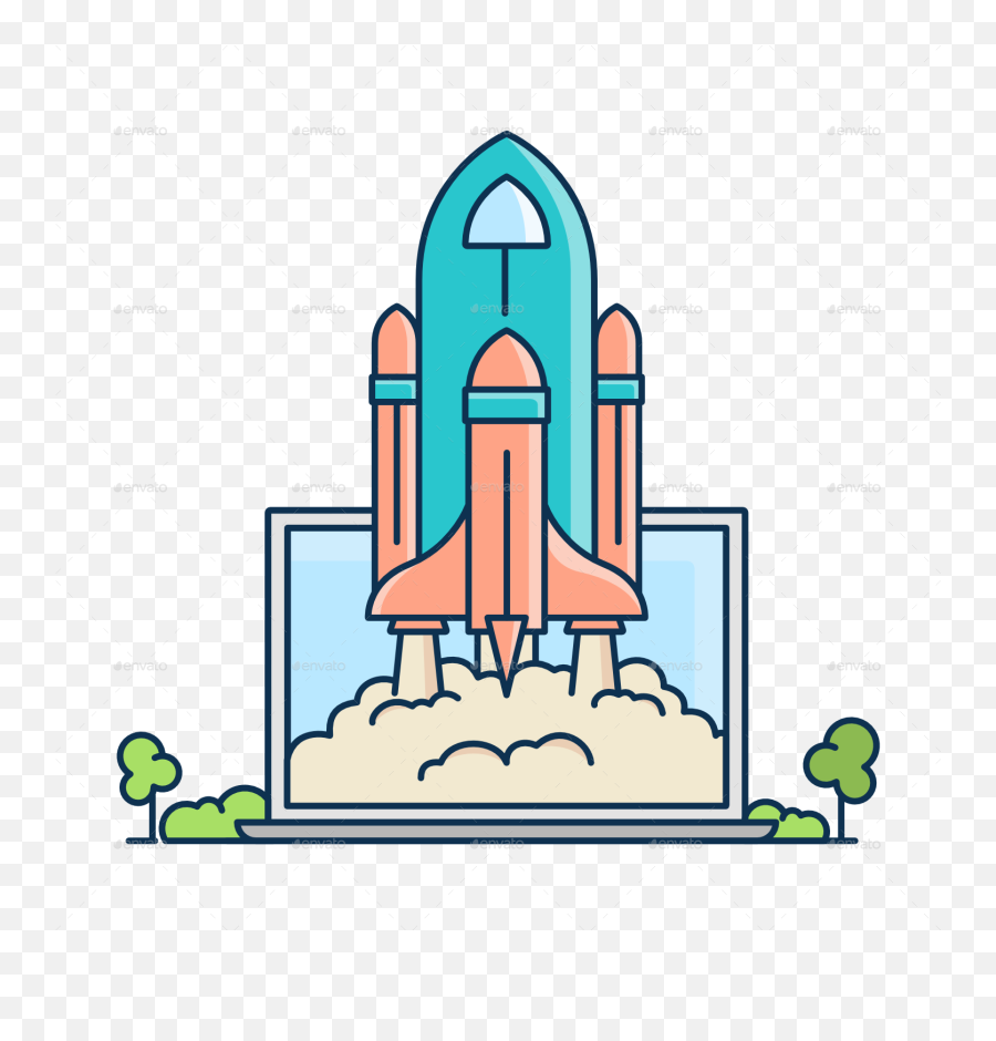 Startup Vector Business Icon Start Up - Vertical Png,Start Up Icon