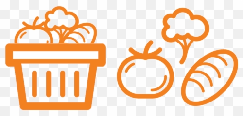 Basket And Food Icon - The Food Bank of Waterloo Region Icon png