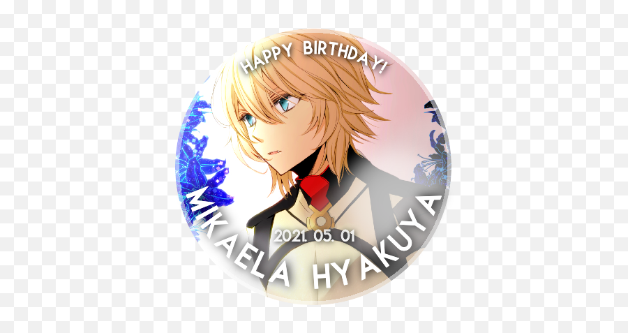 Mikaela Hyakuyau0027s Birthday U2013 Anilist Badges Png Yuichiro Hyakuya Icon