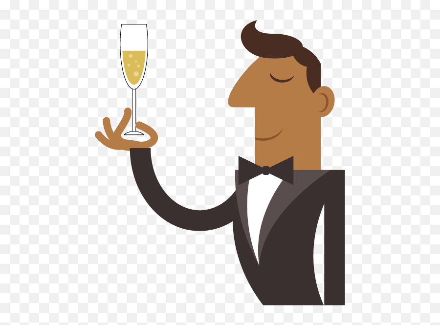 How To Create A Champagne Celebration Illustration In Adobe Png Photoshop Icon Wine
