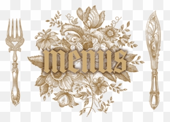 The Black Swan Public House - Vintage Floral Design And White png