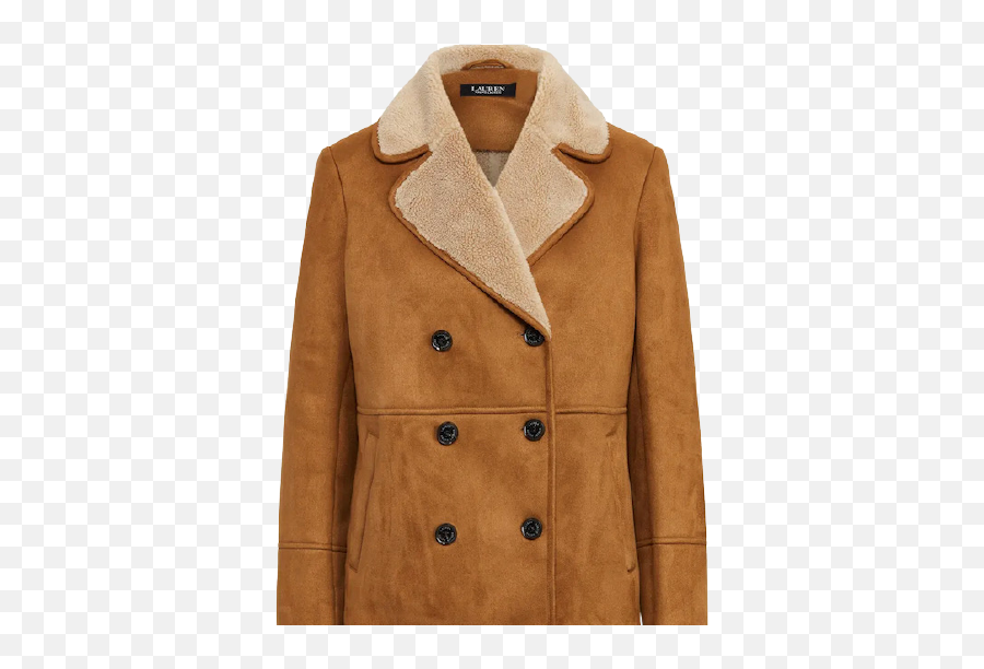 Maryland Pink And Green 2021 - Lauren Ralph Lauren Faux Shearling Peacoat Png,J Crew Icon Trench Coat