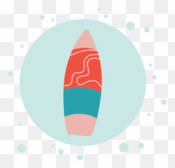 Summer Surfing Board Color Full Icon Graphic By Soe Image - Language Png,Complete Icon Png