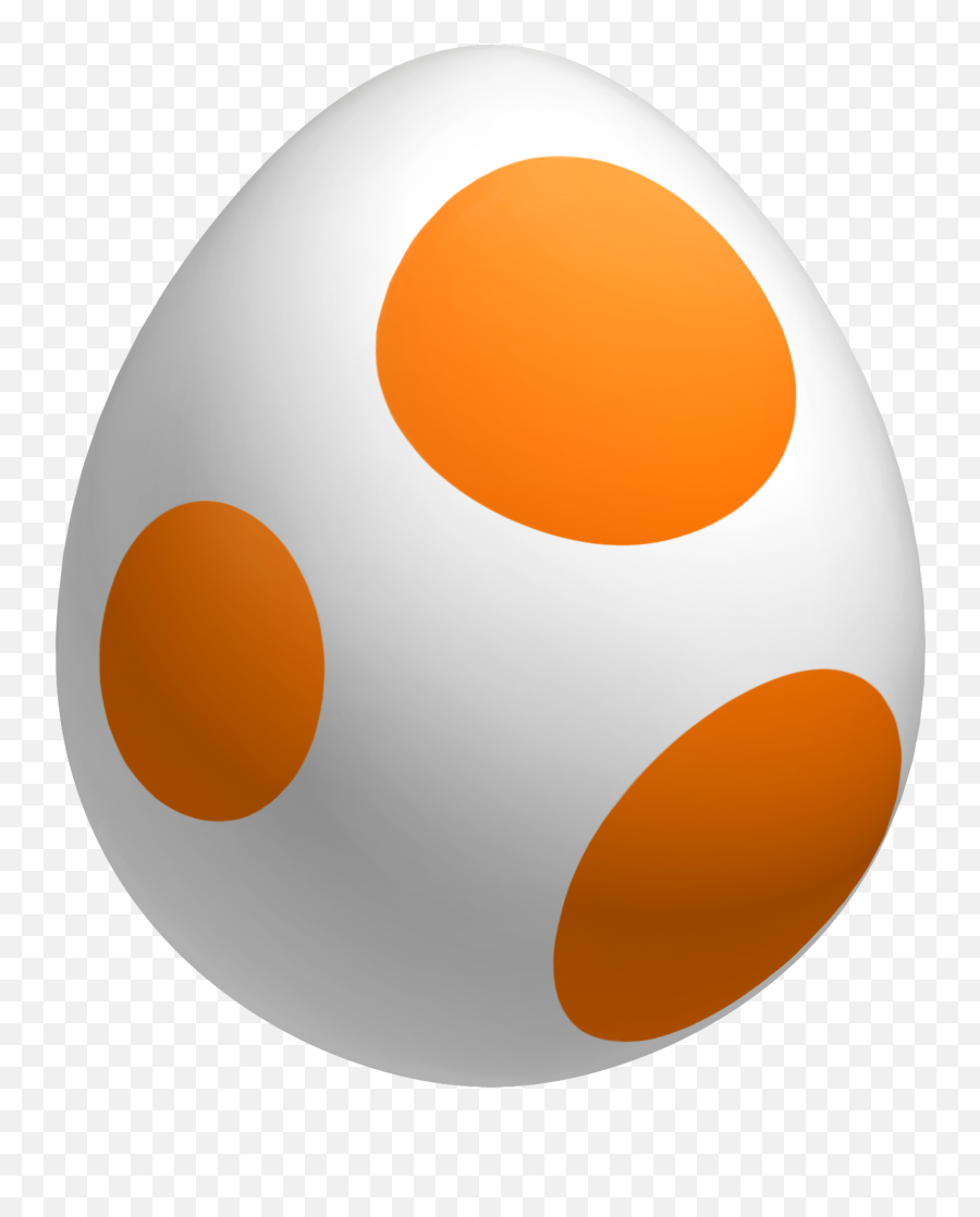 Yoshi Png - Orange Yoshi Egg Png,Yoshi Png