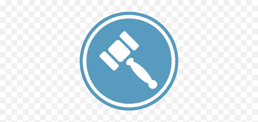 Download Gavel Logo Blue - Governance Icon Png Blue Full Law Icon White Png,Gavel Icon Png