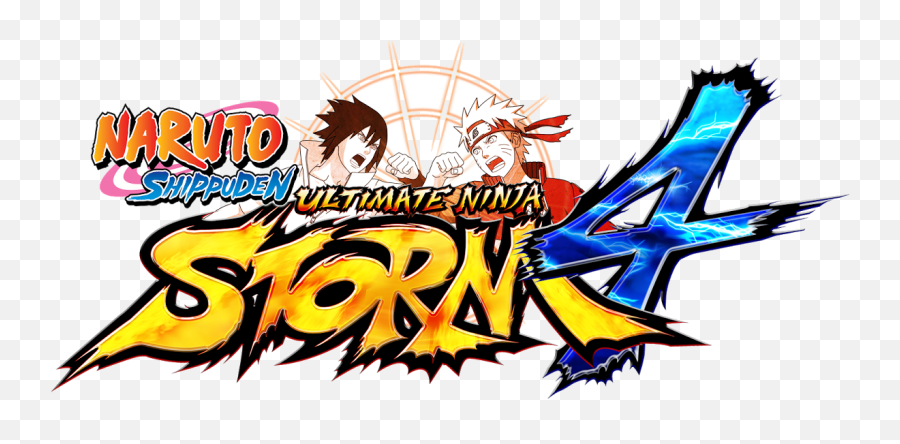 Naruto Shippuden Ultimate Ninja Storm 4 - Naruto Shippuden Ultimate Ninja Storm 4 Png,Naruto Logo Png