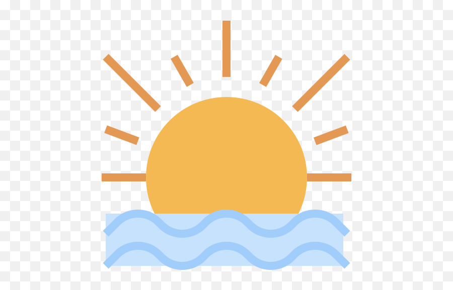 Sunrise - Free Travel Icons Sun Aesthetic Graphic Transparent Bacground Png,Sunrise Icon Png