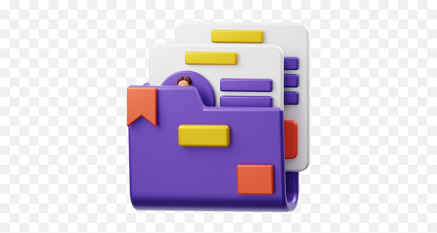 Files Folders 3d Illustrations Designs Images Vectors Hd - Clip Art Png,Subfolder Icon