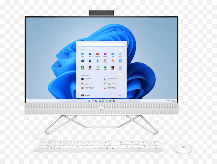 Hp All - Inone 27cb1001d Allinone Pc Hp Store Singapore Hp Desktop Png,Adding Icon To Desktop