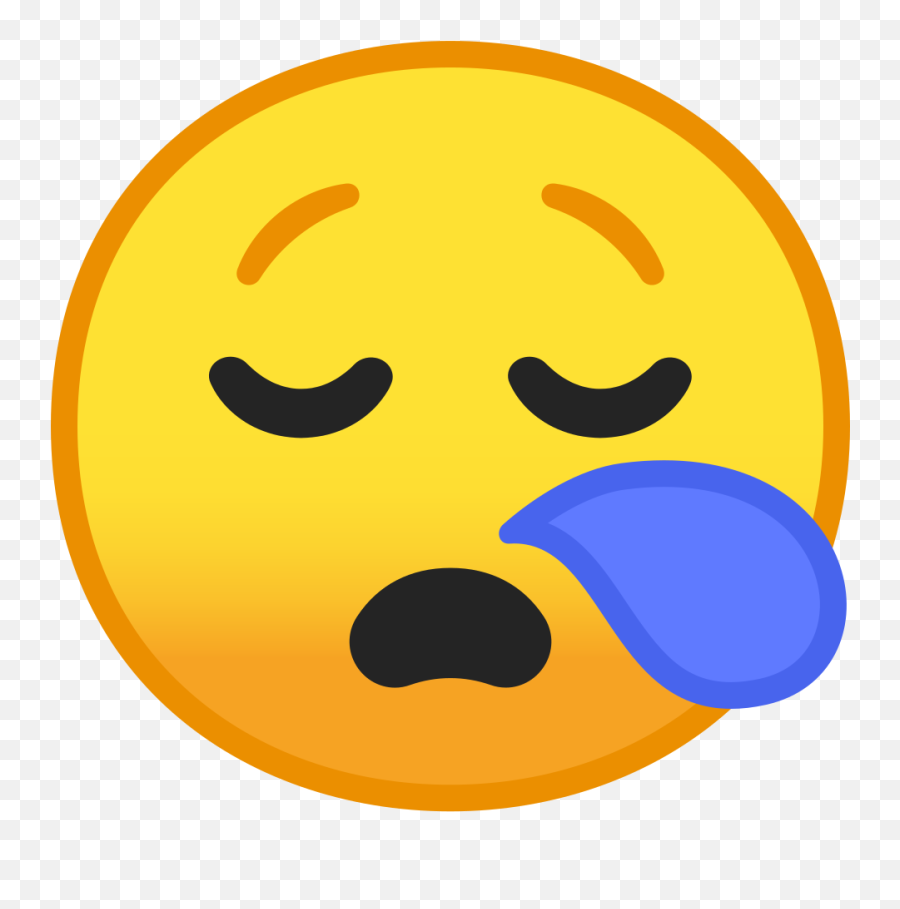 Sleepy Face Icon Noto Emoji Smileys Iconset Google Png Lucu Android