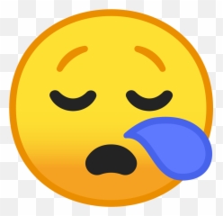 Sleepy Face Icon Noto Emoji Smileys Iconset Google Png Lucu Android