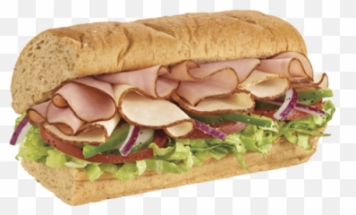 Sub Sandwich Png 3 Image - Ham And Turkey Subway,Sub Sandwich Png
