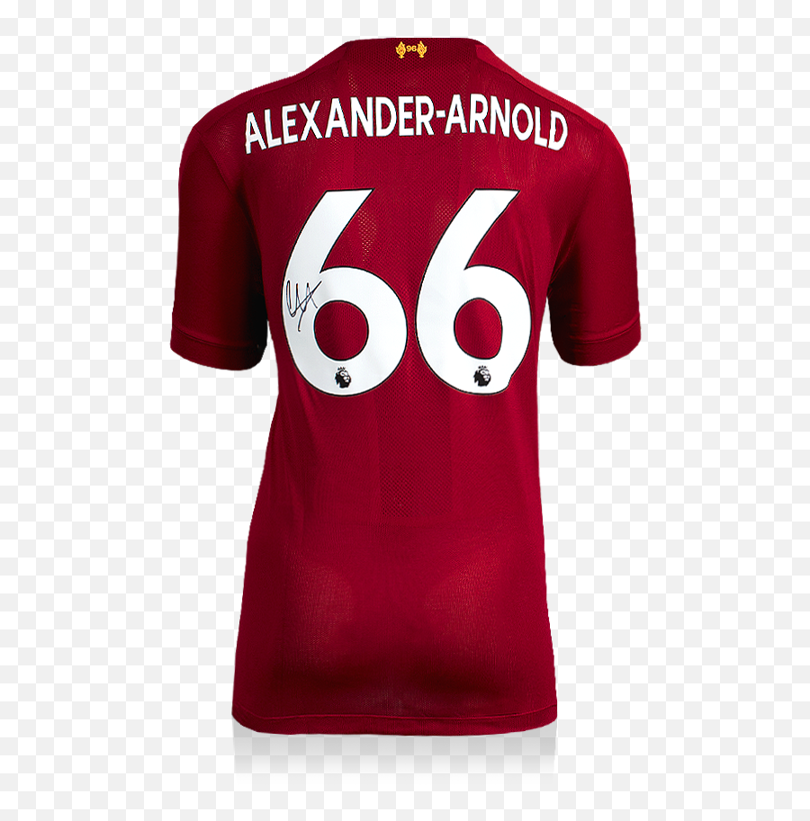Trent Alexander - Arnold Back Signed Liverpool 201920 Home Soccer Uniform Png,Arnold Icon
