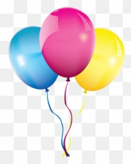 Balloon Png File 3 Image - Transparent Background Balloons
