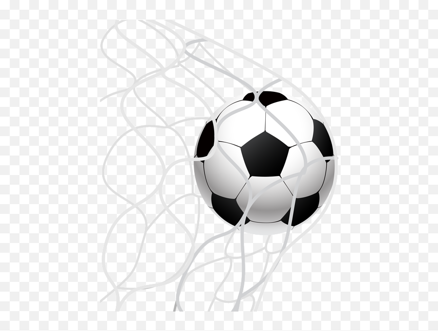 Football Ball Png - Soccer In Net No Background,Soccer Ball Transparent Background