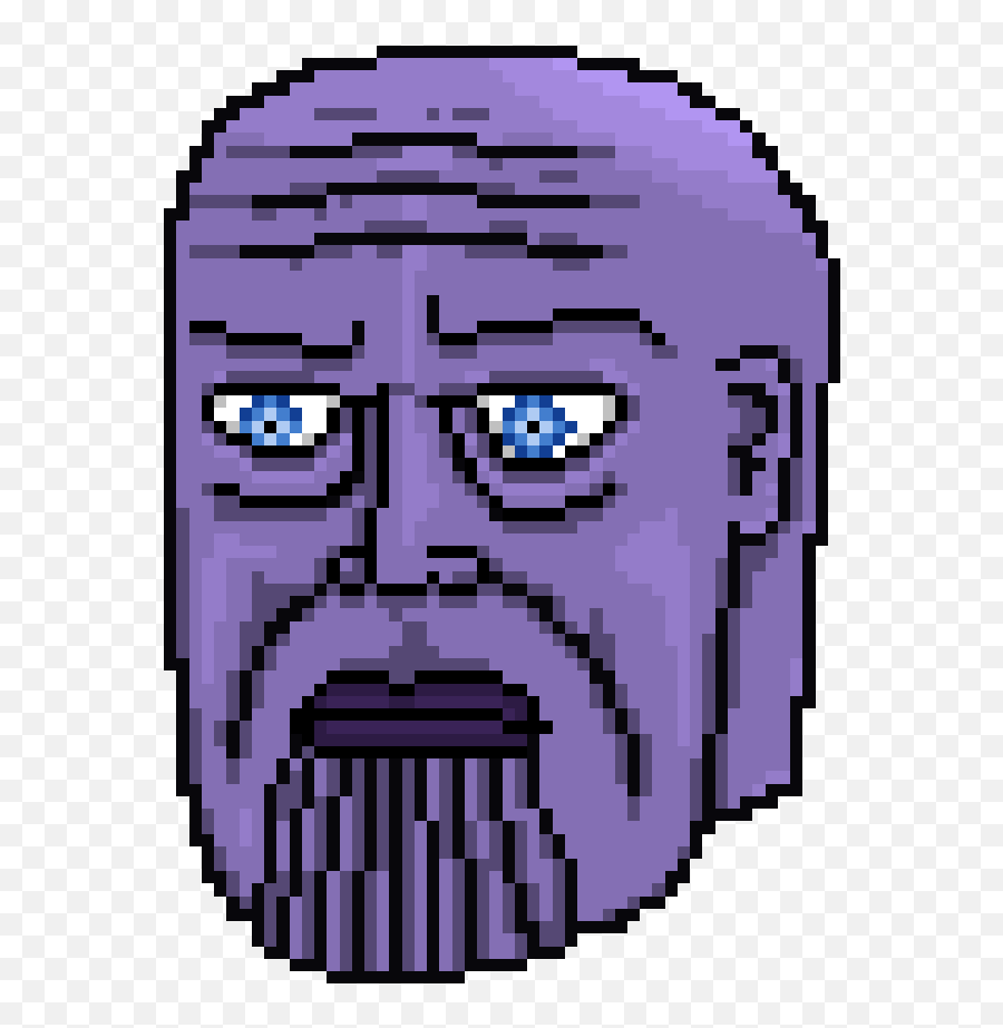 Thanos Head Transparent Png Clipart - Hotline Miami Logo,Thanos Head Transparent