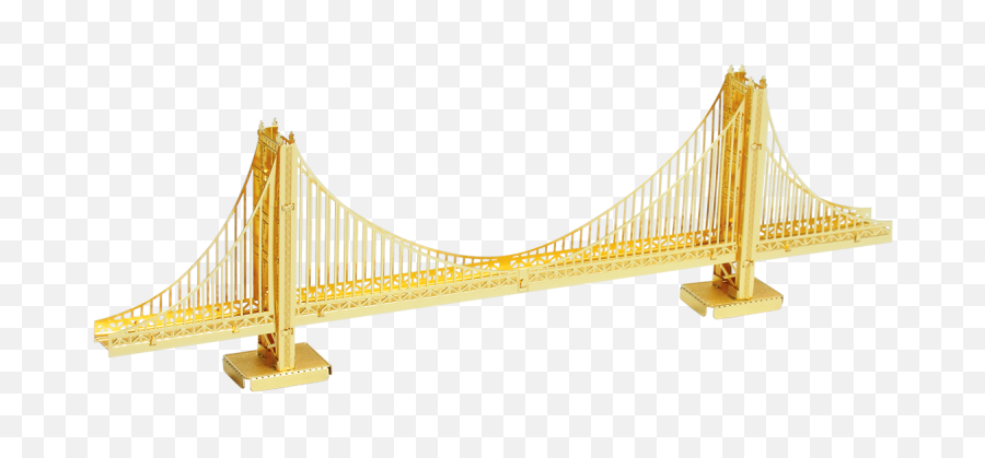 Golden Bridge Transparent Png Clipart - Golden Gate Bridge Modell,Golden Gate Bridge Png