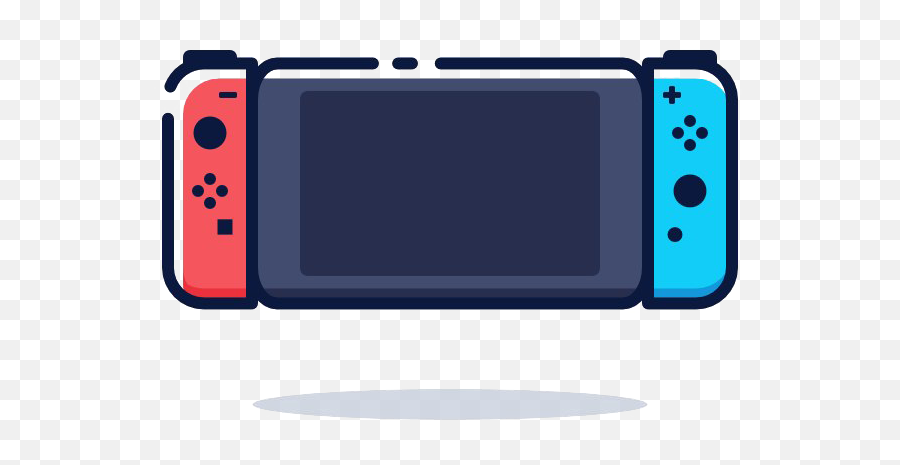 Nintendo Switch Png Transparent Images All - Nintendo Switch Controller Cartoon,Nintendo Logo.png