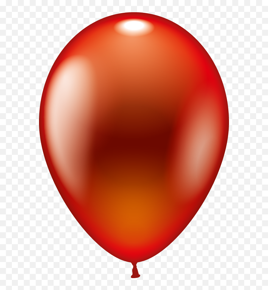 100 Balloons Metallic Red - Circle Png,Red Balloons Png