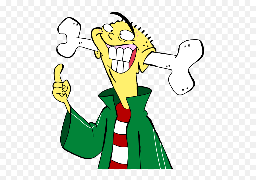 Ed Bone In Ears Edd N Eddy - Cartoon Png,Ed Edd N Eddy Png