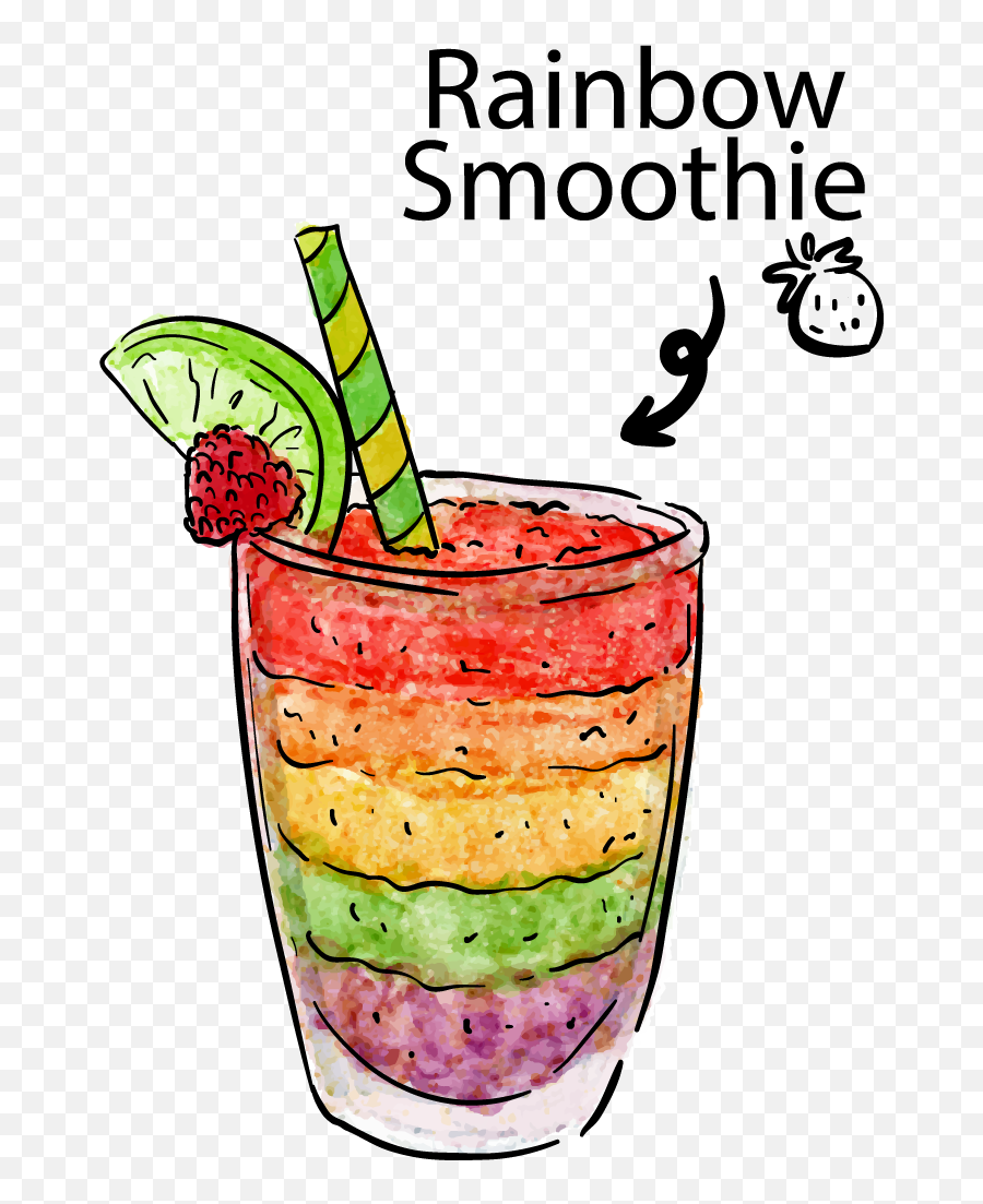 Juice Vector Smoothies Transparent - Transparent Background Smoothie Clipart Png,Smoothies Png