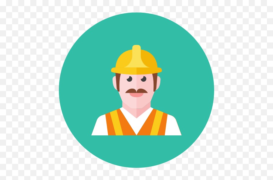 Worker 1 Icon - Worker Round Icon Png,Worker Png