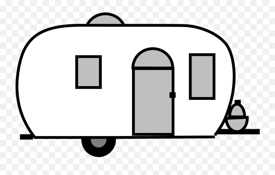 Globetrotter Caravan Mobile Home - Draw A Trailer House Png,Camper Png