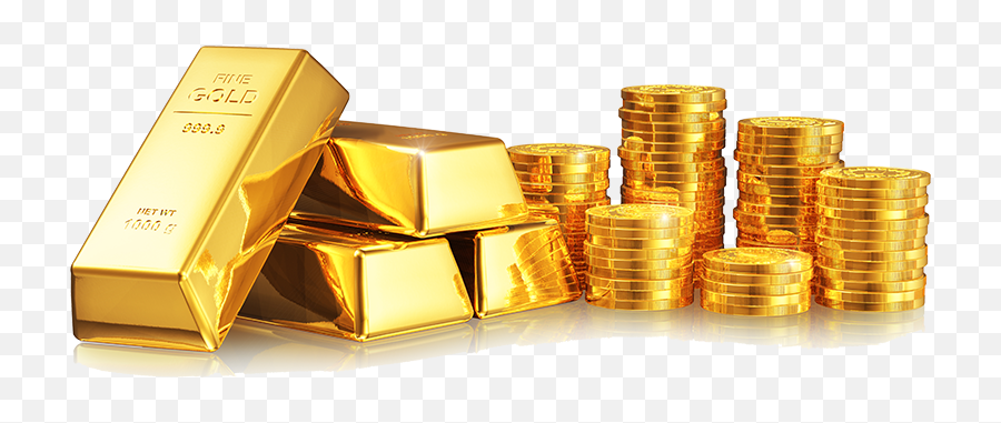 Gold Bullion Bars - Gold Bars And Coins Png,Gold Bars Png