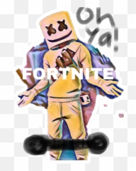 Fortnite Png Marshmello 1 Image - Illustration,Marshmello Png