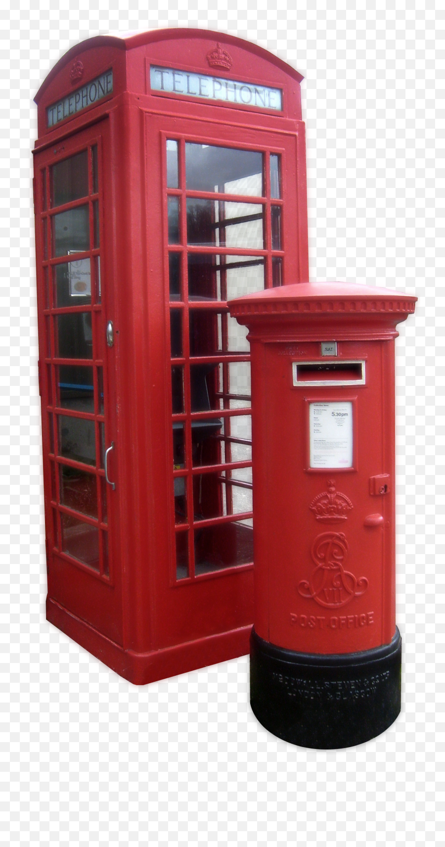 Filek6 Telephone Box And Edward Vii Pillar Amberleypng - Things That Represent Britain,Pillar Png