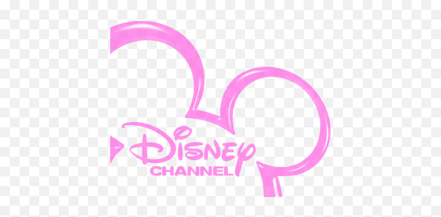 Disney Logo Via Tumblr - Pink Disney Channel Logo Png,Tumblr Logo