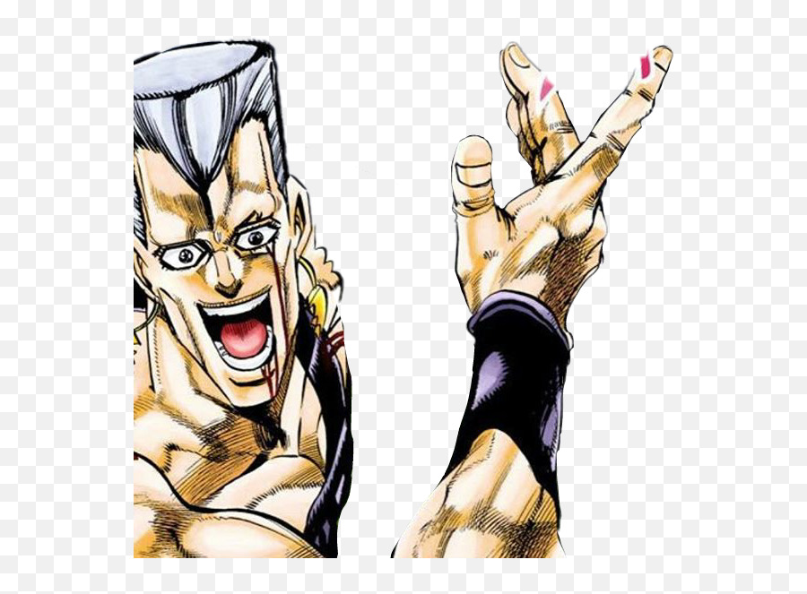 Polnareff - Sticker By Mana Cartoon Png,Polnareff Png