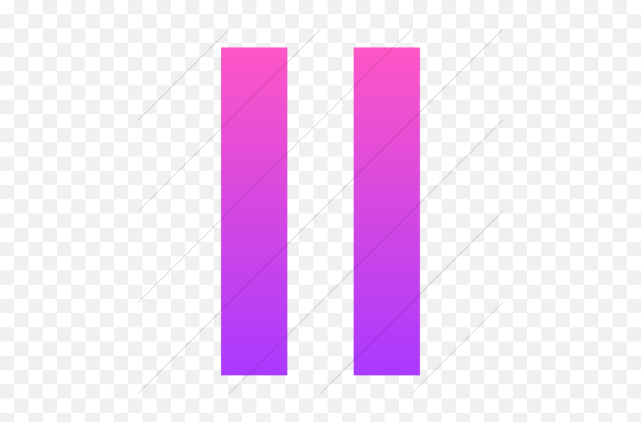 Iconsetc Simple Ios Pink Gradient Classica Pause Button Icon - Lavender Png,Pink Subscribe Button Png