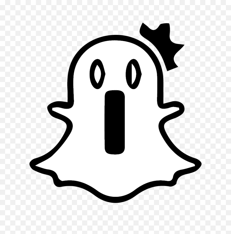 Ghost Clipart Snap - Icon Snapchat Ghost Png,Snapchat Ghost Transparent