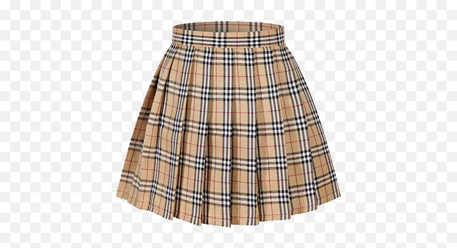 Plaid Skirt Png High - Plaid Skirts,Skirt Png