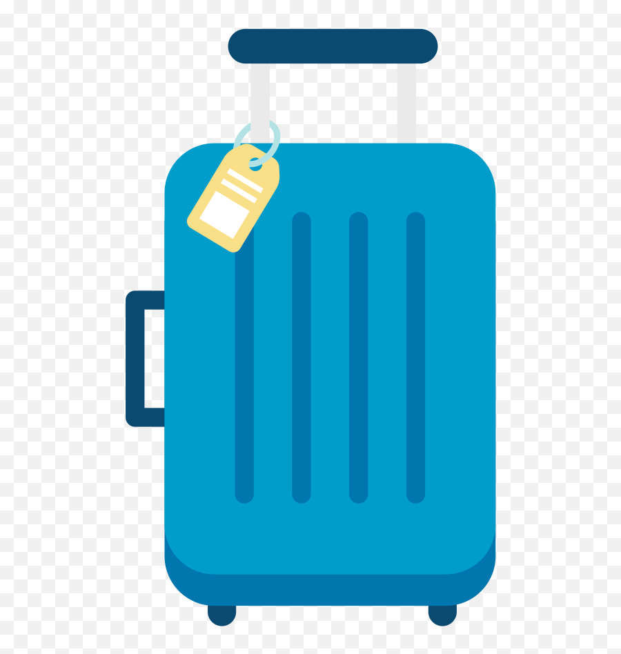 Filesuitcase Flat Icon Vectorsvg - Wikimedia Commons Flat Travel Icon Png,Luggage Png