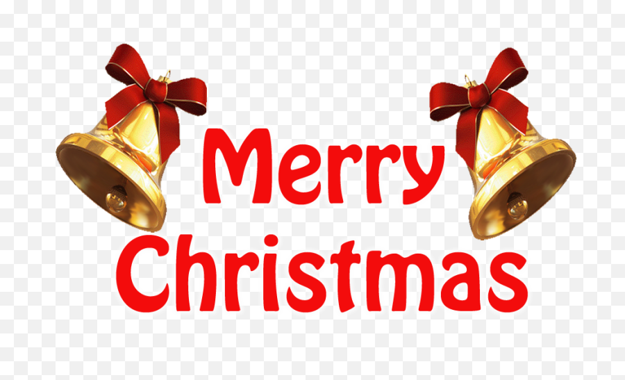 Download Merry Christmas Bells Transparent Background - Handbell Png,Santa Sleigh Transparent Background